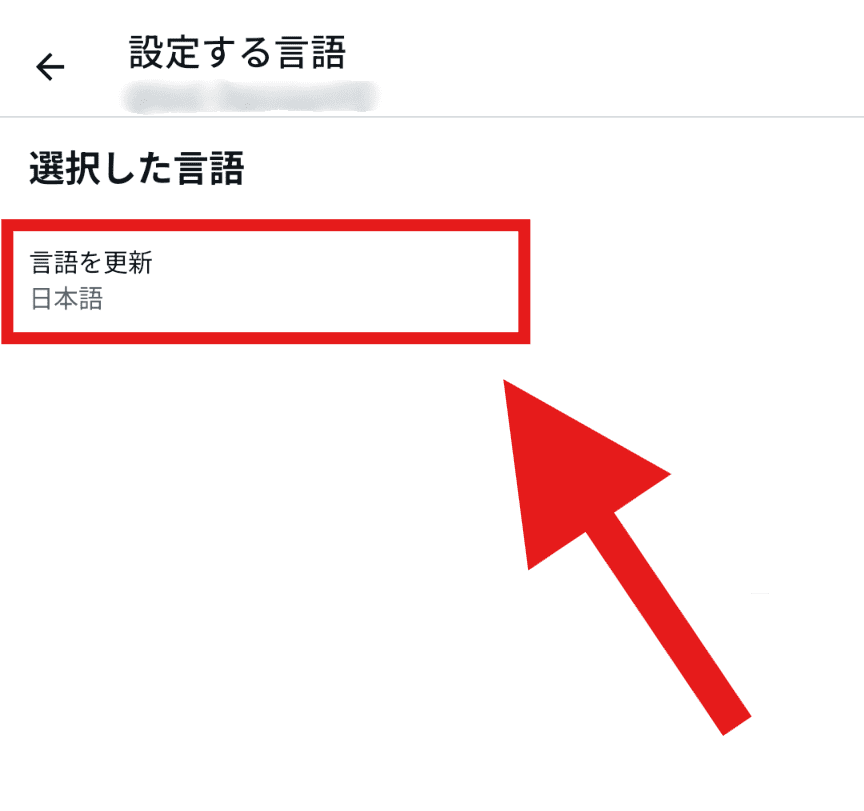 X(Twitter) 表示言語