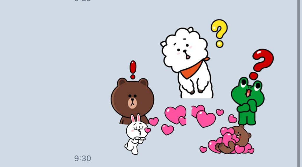 LINEスタンプアレンジ 組み合わせや使い方